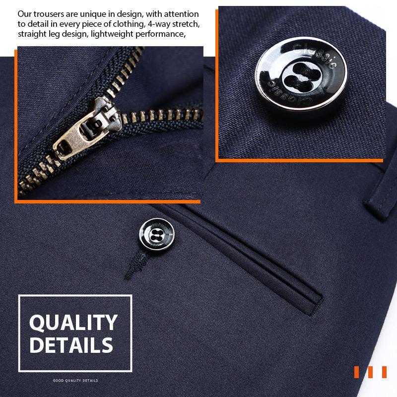 High Stretch Men's Classic Pants Buy 2 get extra 10% Off Auto & Free Shipping