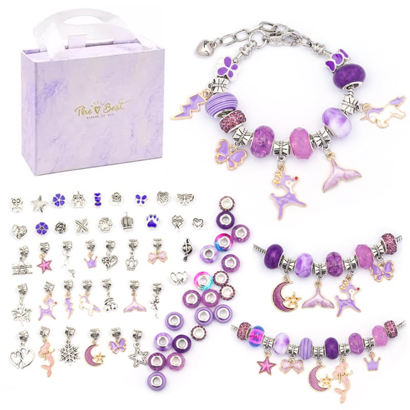 FREE SHIPPING DIY Gorgeous Bracelet Set - the Best Gift for Children