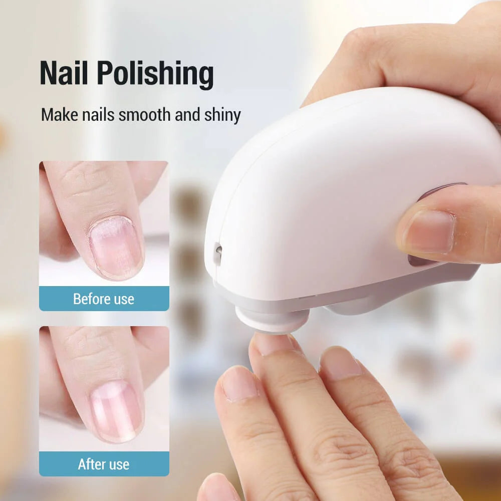 đ Hot Saleđ„3 in 1 Automatic Electric Nail Clipper with PolishingăSafe and Convenientă