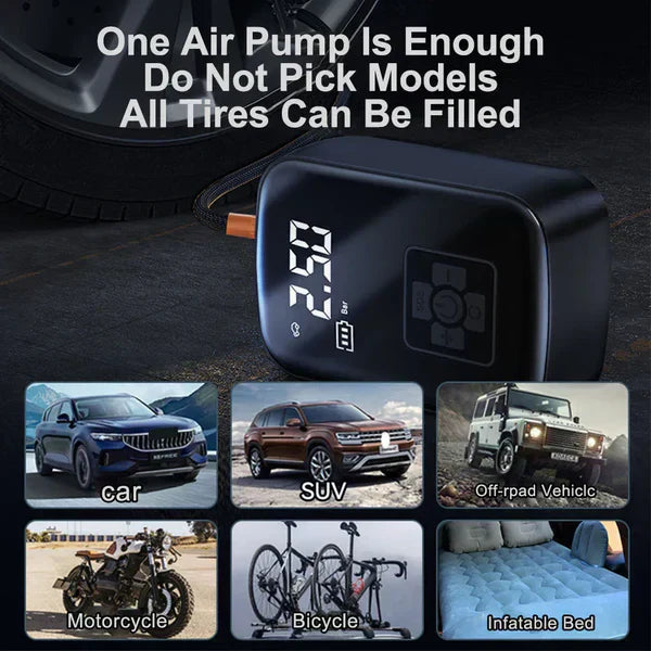 Portable Multifunctional Cordless Inflatable Pump