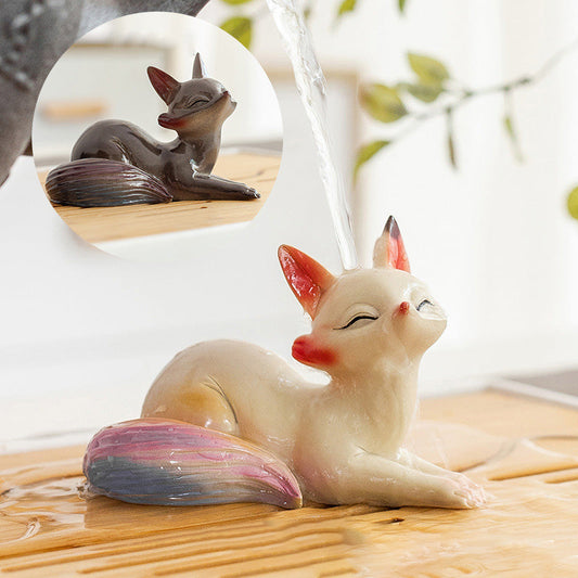 Color Changing Resin Tea Pet Luck Decoration for Tea Table