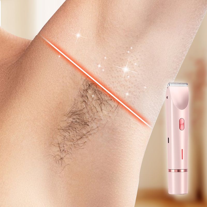 ¾Dual-Head EpilatorIPX7 Waterproof - Hair Removal & Trimming | 21-Day Silky Skin Cordless Design | Hypoallergenic |
