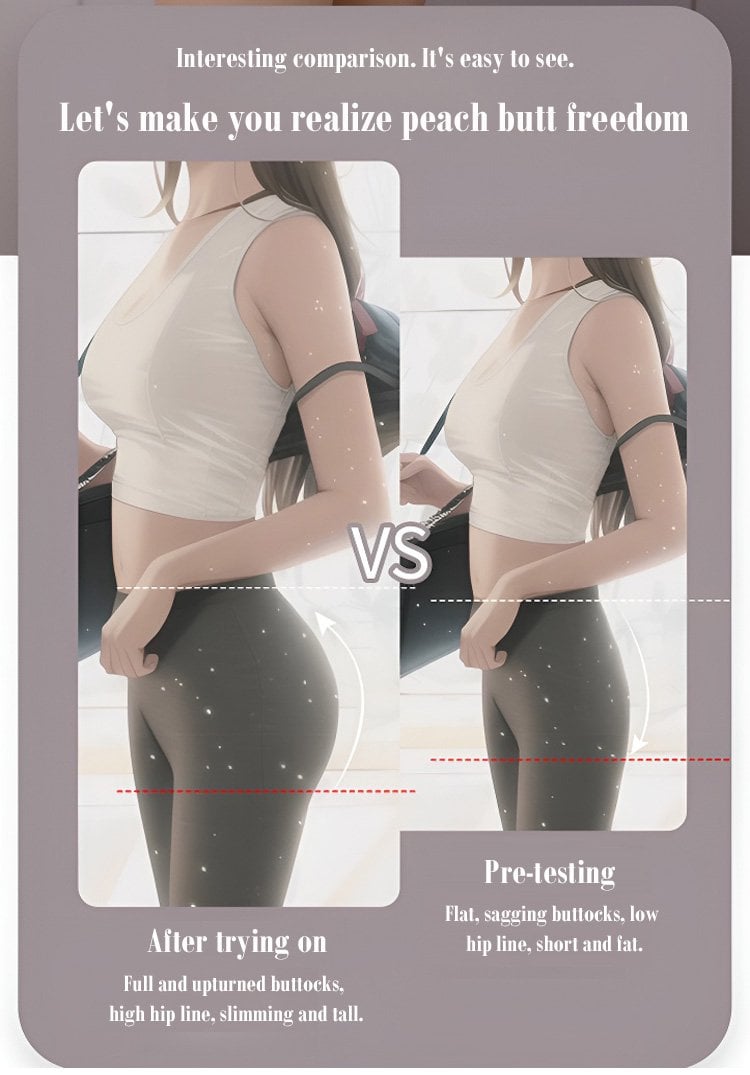 Latex False Buttocks Square Angle Underwear