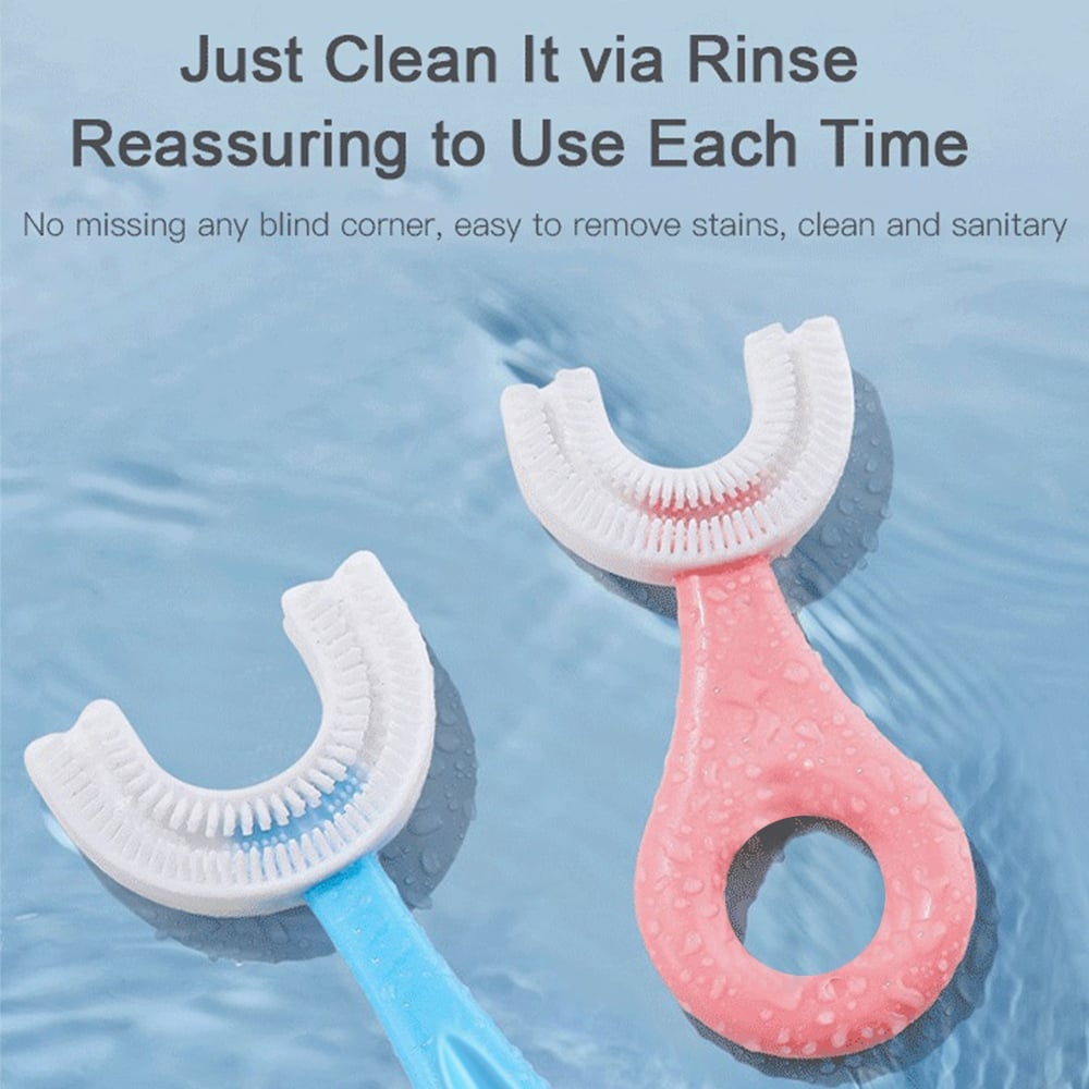 All Rounded Children U-Shape Toothbrush