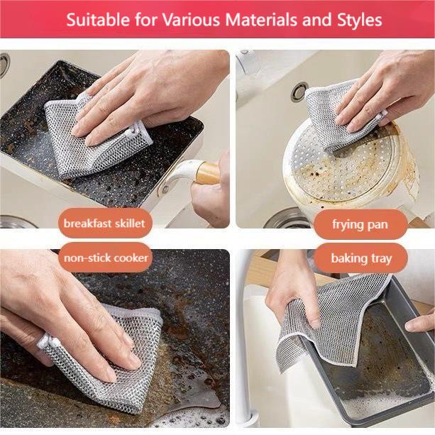 Multipurpose Thread Miracle Cleaning Cloths