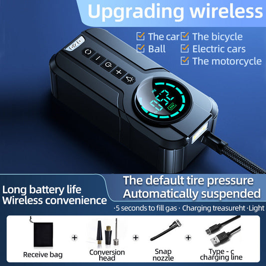[New upgrade of technology] Car inflatable pump