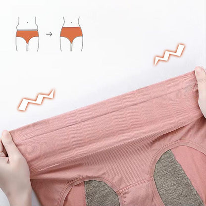 Women's High Waist Widened Leak-proof Panties