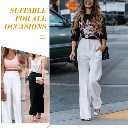 Woman's Casual Full-Length Loose Pants-Buy 2 Automatic 10% Off & Free Shipping