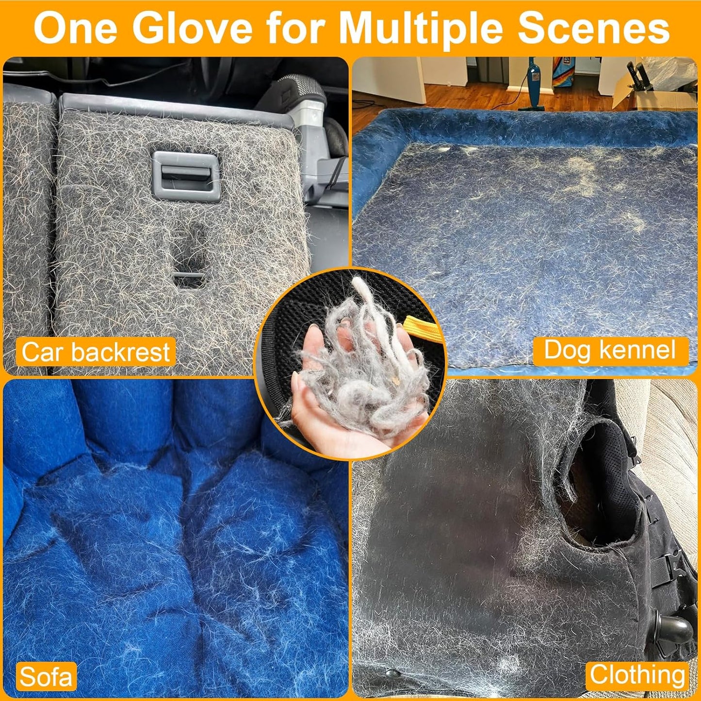 BUY 1 GET 1 FREE Gloves for hair removal of animals