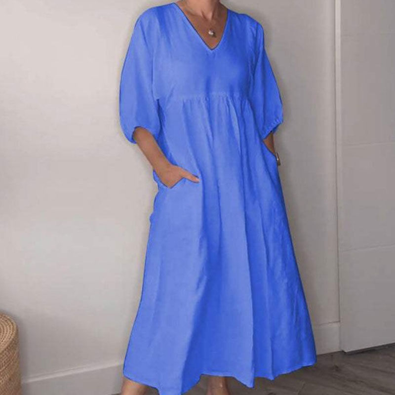 2025 NEW SALES - 50% OFF Women's V-neck Casual Dress