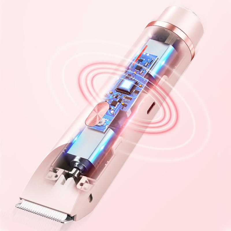 ¾Dual-Head EpilatorIPX7 Waterproof - Hair Removal & Trimming | 21-Day Silky Skin  Cordless Design | Hypoallergenic |