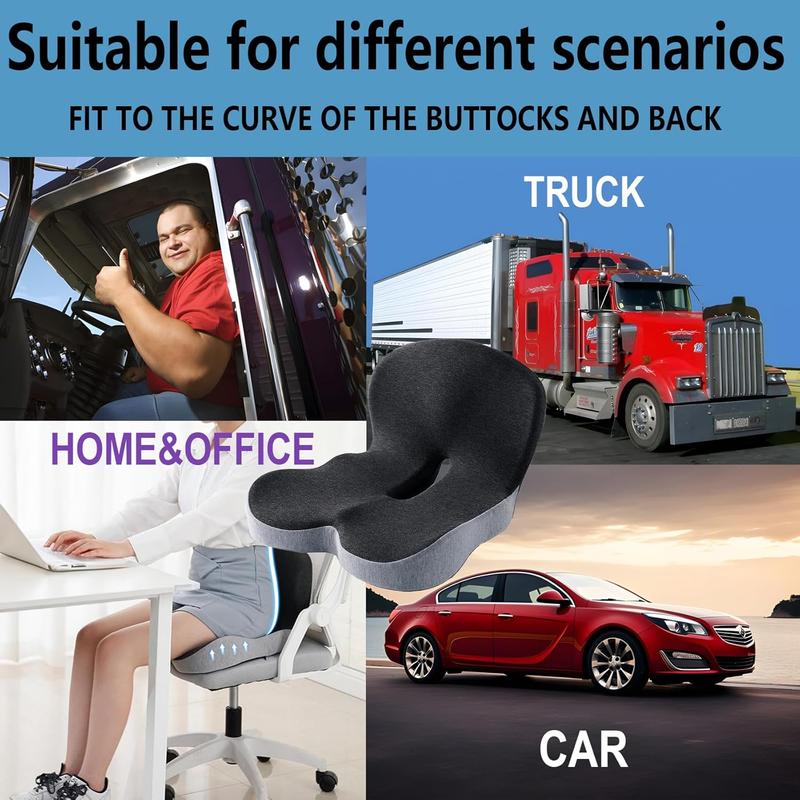 Non-Slip Memory Foam Seat