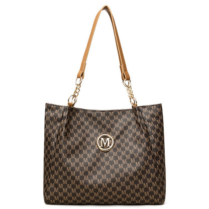 Women's Vintage Shoulder Tote Large Capacity, Lightweight & Stylish!